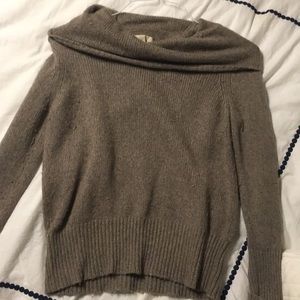 Off the shoulder sweater